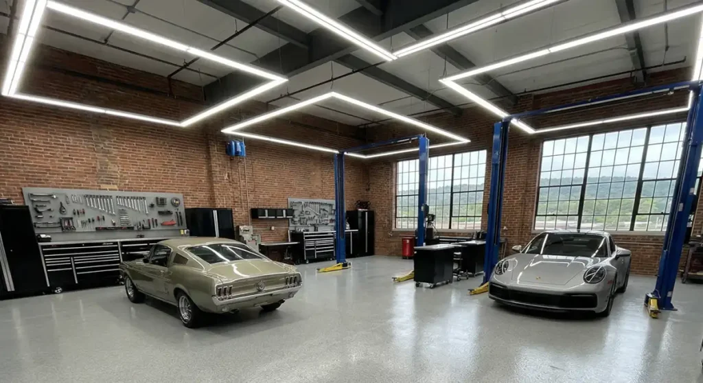 Automotive Service Center Interior